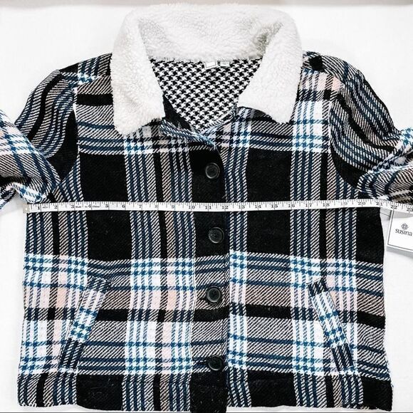 Susina Plaid Shacket   - Picture 8 of 11